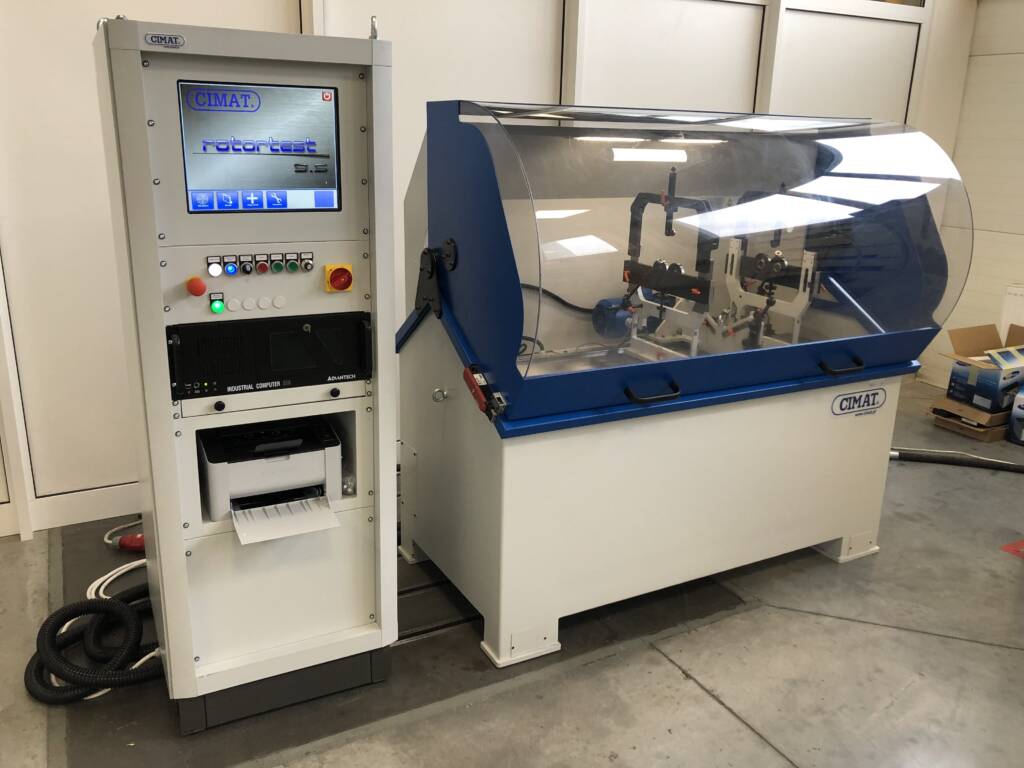 Wyważarka CIMAT do wyważania wirników
