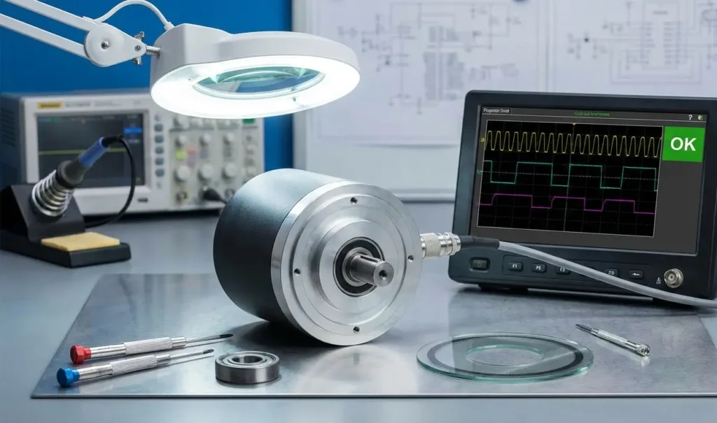 naprawa i kalibracja enkoderów